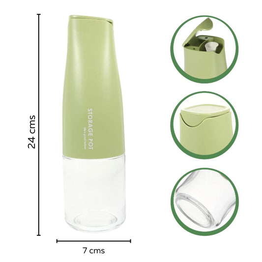 SKYTONE Oil Dispenser Bottle Glass - Oil and Vinegar Dispenser Glass Bottle