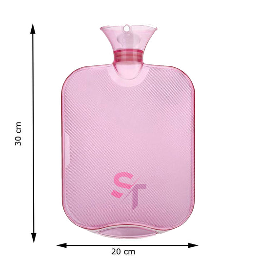 SKYTONE 2 L Hot Water Bag For Pain relief, back, shoulder,knee & head (PINK)