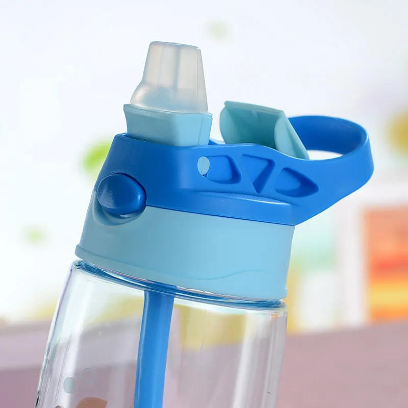 SKYTONE Sipper Water Bottle for Kids | Anti-Leak School Water Bottle ( GREEN )
