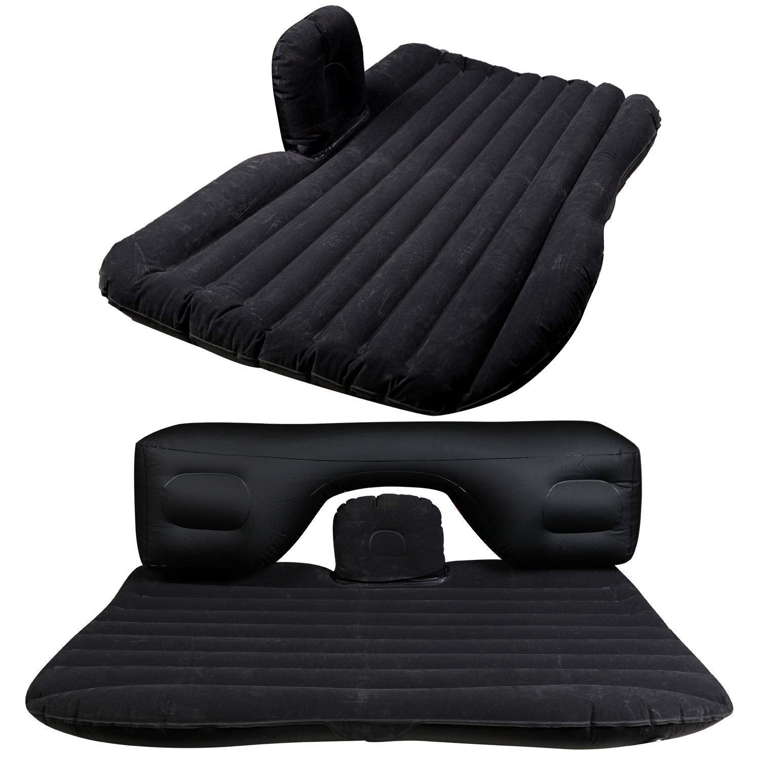 SKYTONE Travel Inflatable Car Bed Mattress (BLACK)