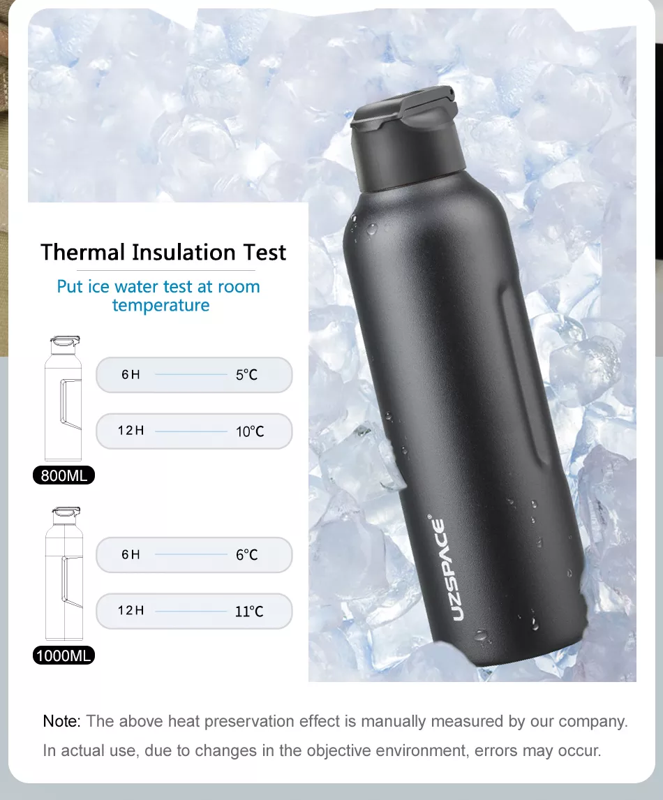SKYTONE Stainless Steel Water Bottle For Keeping Hot & Cold Water